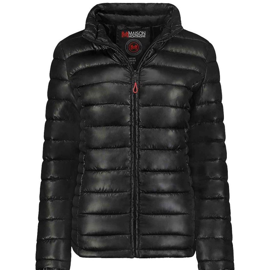 Women Canadian Peak Jacket | Annemai Basic Black Mt Lady 096