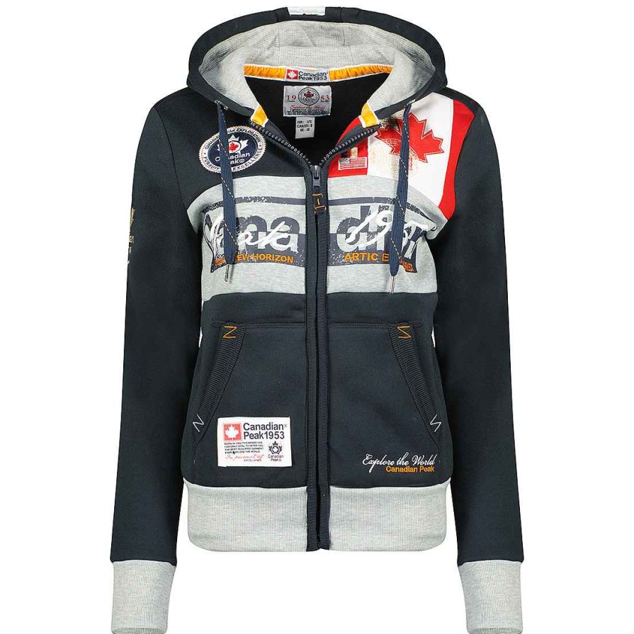 Women Canadian Peak Sweat | Face Navy Cp Rm Lady 007 Bs