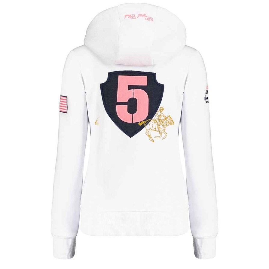 Women Canadian Peak Sweat | Fanilleak Fluo White Lady 100 Rm