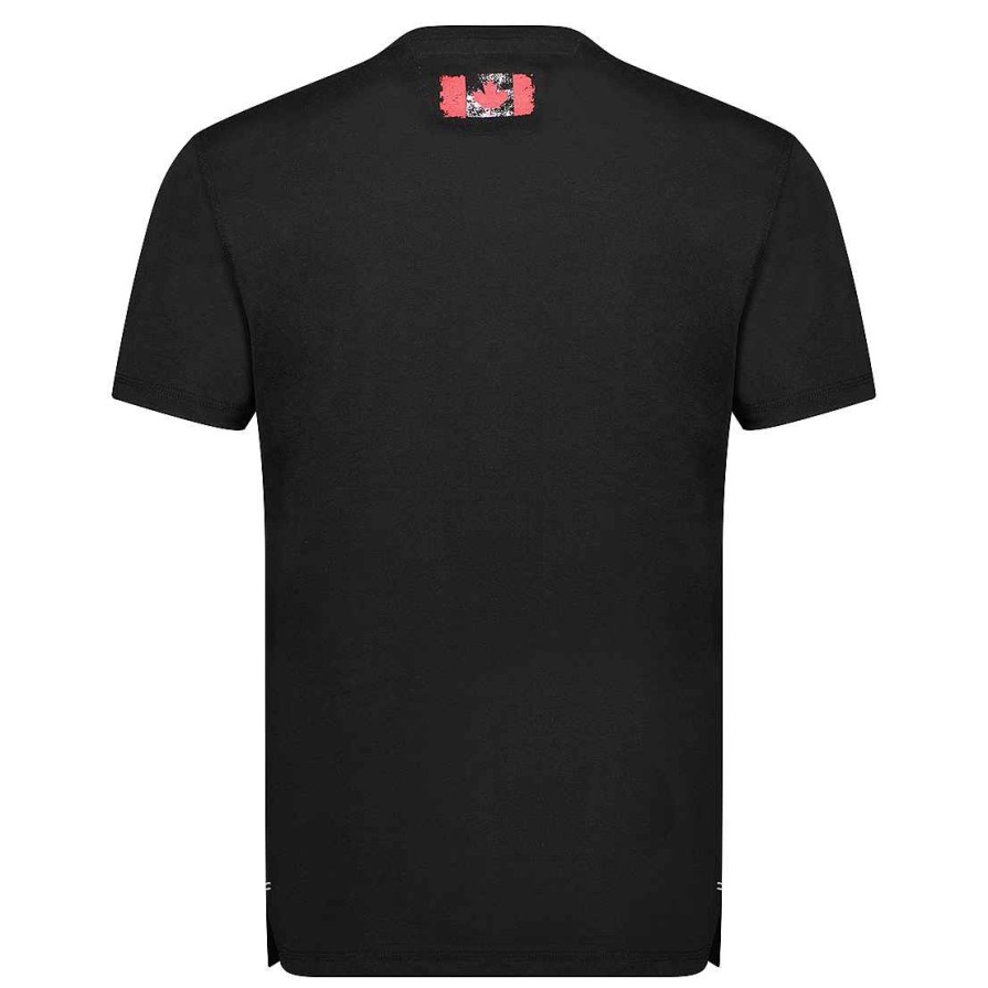 Man Canadian Peak T-Shirt | Jetchupeak Black Rm Men 235