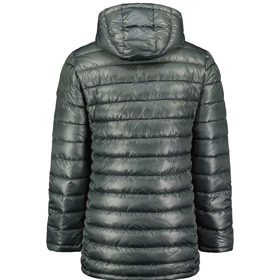 Man Canadian Peak Jacket | Calendreak Hood Long Dgrey Rm Cp Men 096