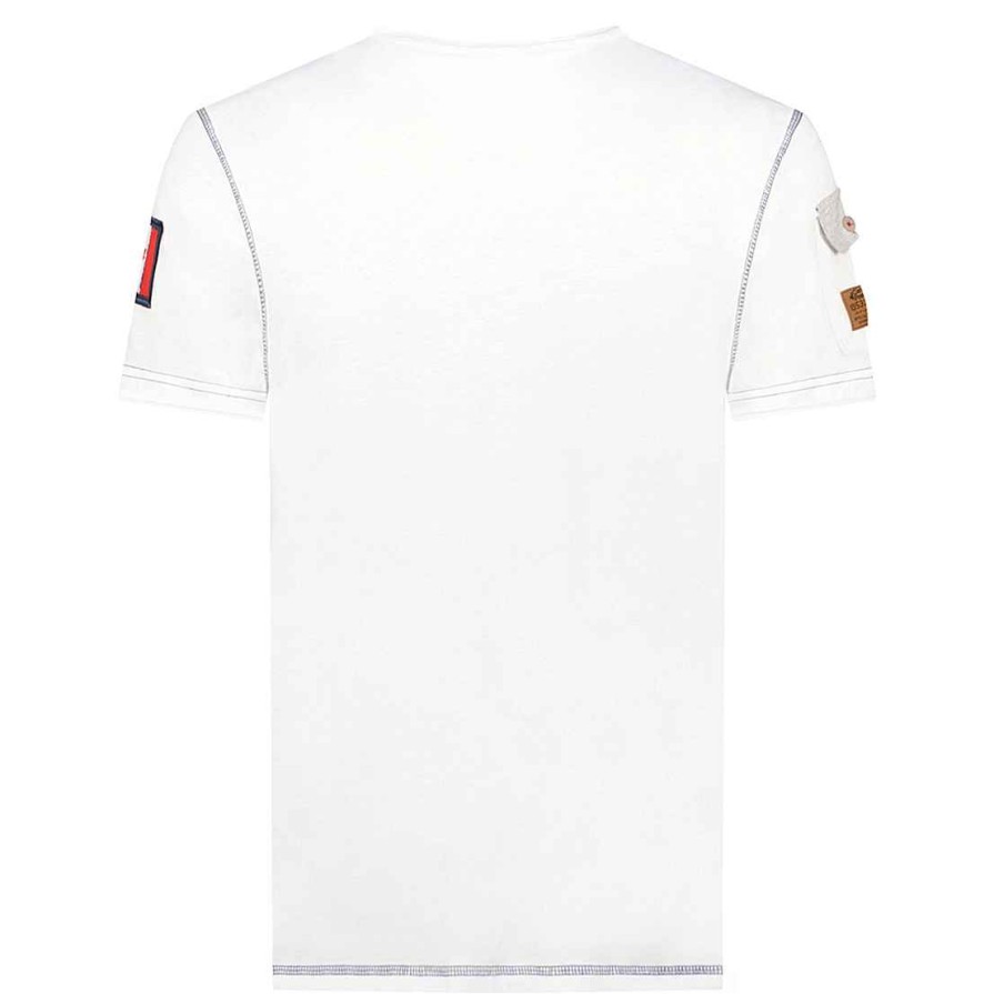 Man Canadian Peak T-Shirt | Jipeak White Men Cp Rm Men 235