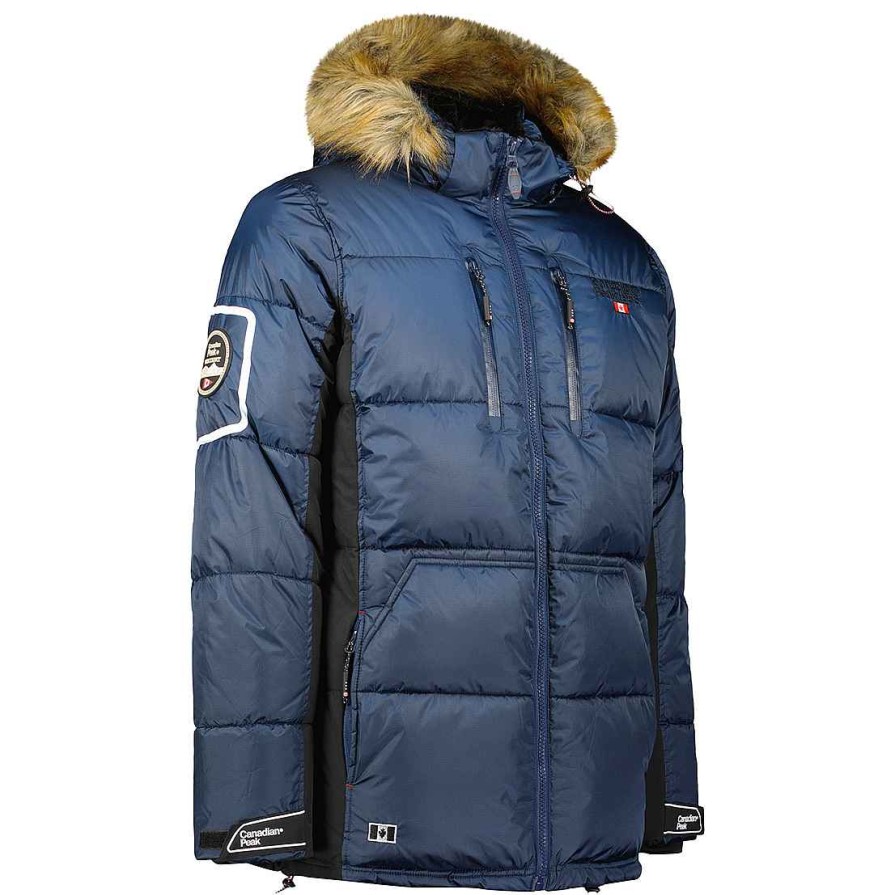 Man Canadian Peak Parka | Danoneak Navy Bs2 Rm Men 005