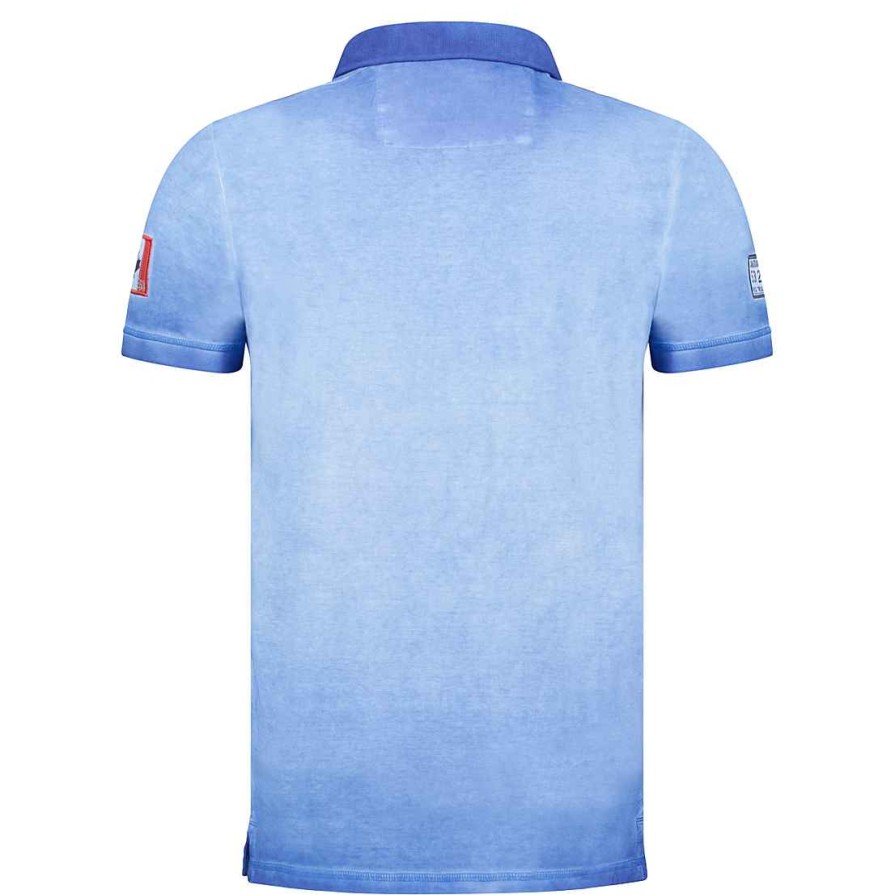 Man Canadian Peak Polo | Keoneak Blue Rm Men 235