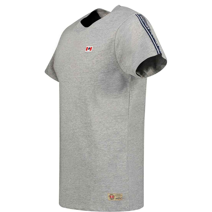 Man Canadian Peak T-Shirt | Javengeak Bgrey Rm Men 249