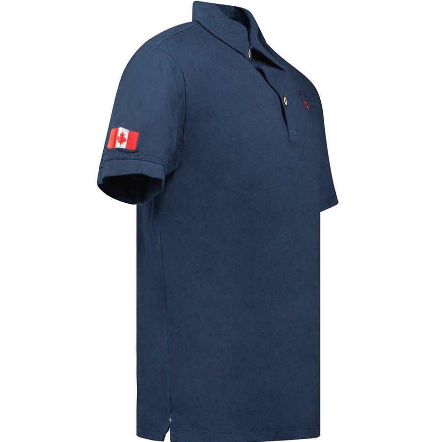 Man Canadian Peak Polo | Karseak Navy Rm Men 249