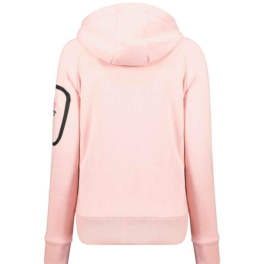 Women Canadian Peak Sweat | Fabiola Powder Pink Lady Bs4 Cp 100