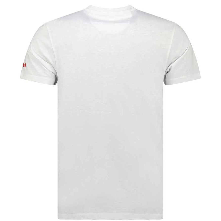 Man Canadian Peak T-Shirt | Josseak White Rm Men 235