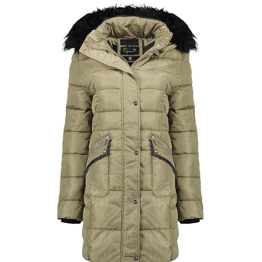 Women Canadian Peak Parka | Bijouxeak Taupe Cp Lady 054