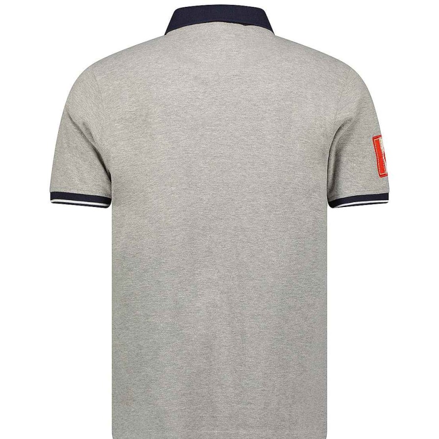 Man Canadian Peak Polo | Kutteak Bgrey Rm Men 419