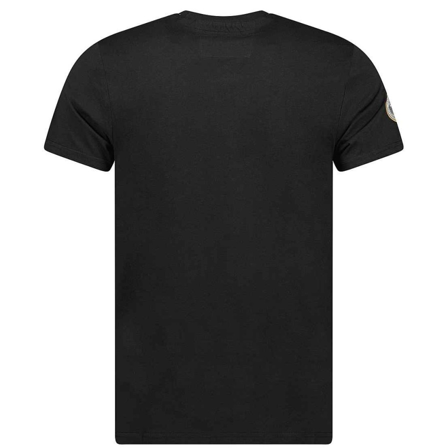 Man Canadian Peak T-Shirt | Jitcheneak Black Rm Men 235