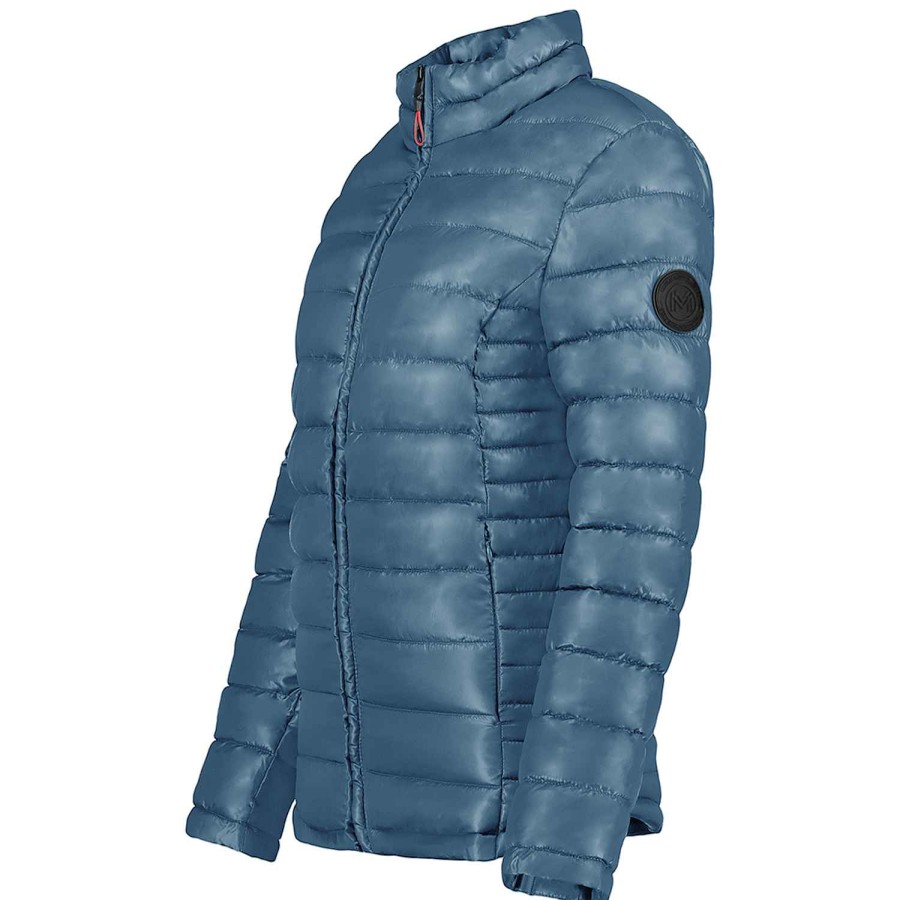 Women Canadian Peak Jacket | Annemai Basic Washed Blue Mt Lady 096