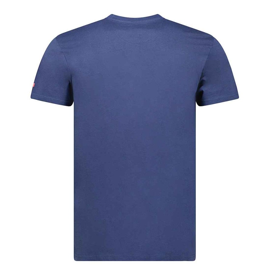 Man Canadian Peak T-Shirt | Josseak Navy Rm Men 235