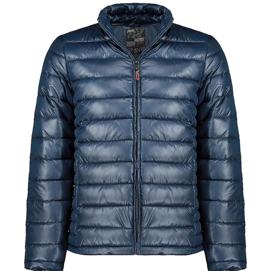 Man Canadian Peak Jacket | Calendreak Basic Navy Rm Cp Men 096