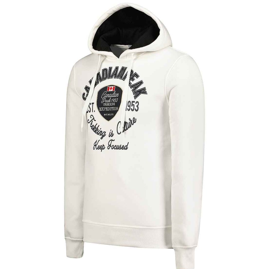 Man Canadian Peak Sweat | Garleak White Rm Men 054