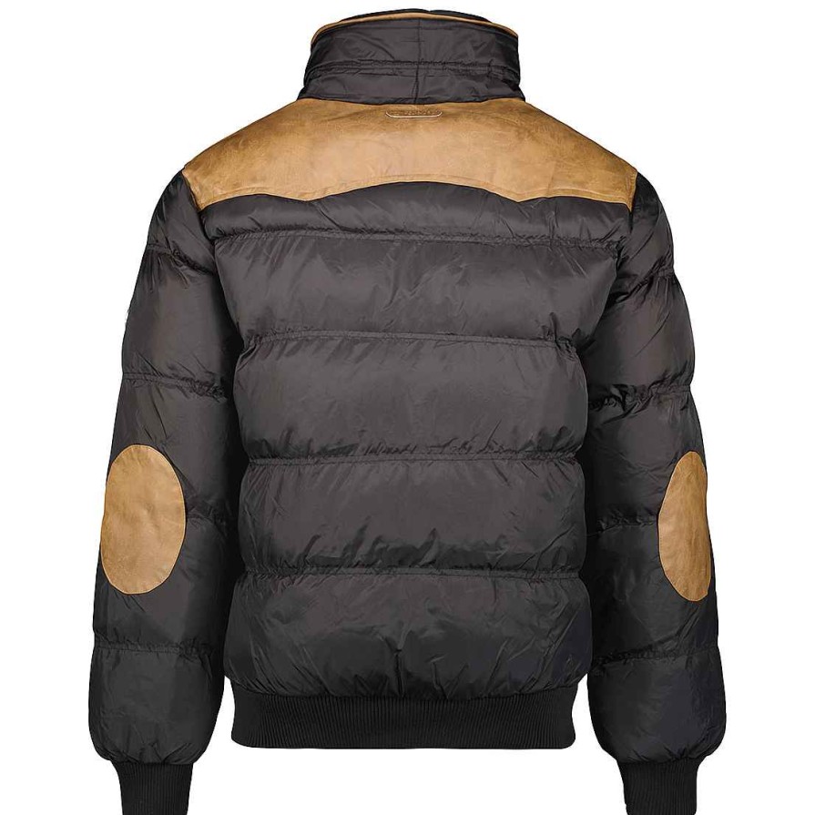 Man Canadian Peak Jacket | Barillo Black Bs Cp Men 001