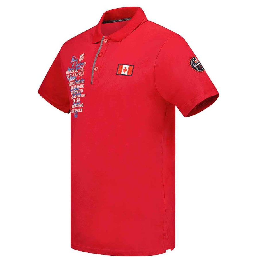 Man Canadian Peak Polo | Kancreak Red Rm Men 254