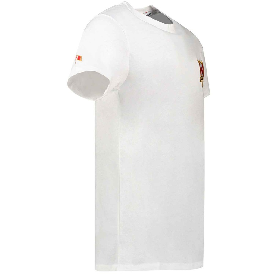 Man Canadian Peak T-Shirt | Jeganteak White Rm Men 249