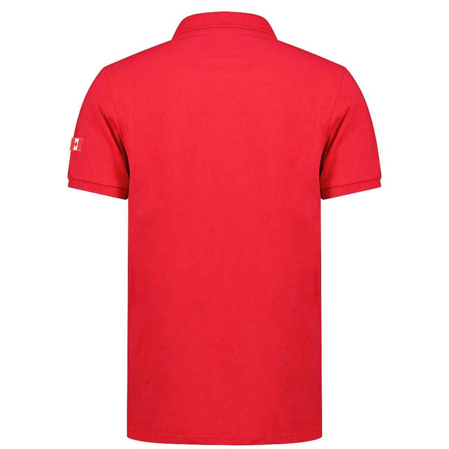 Man Canadian Peak Polo | Koffroyeak Red Rm Men 419