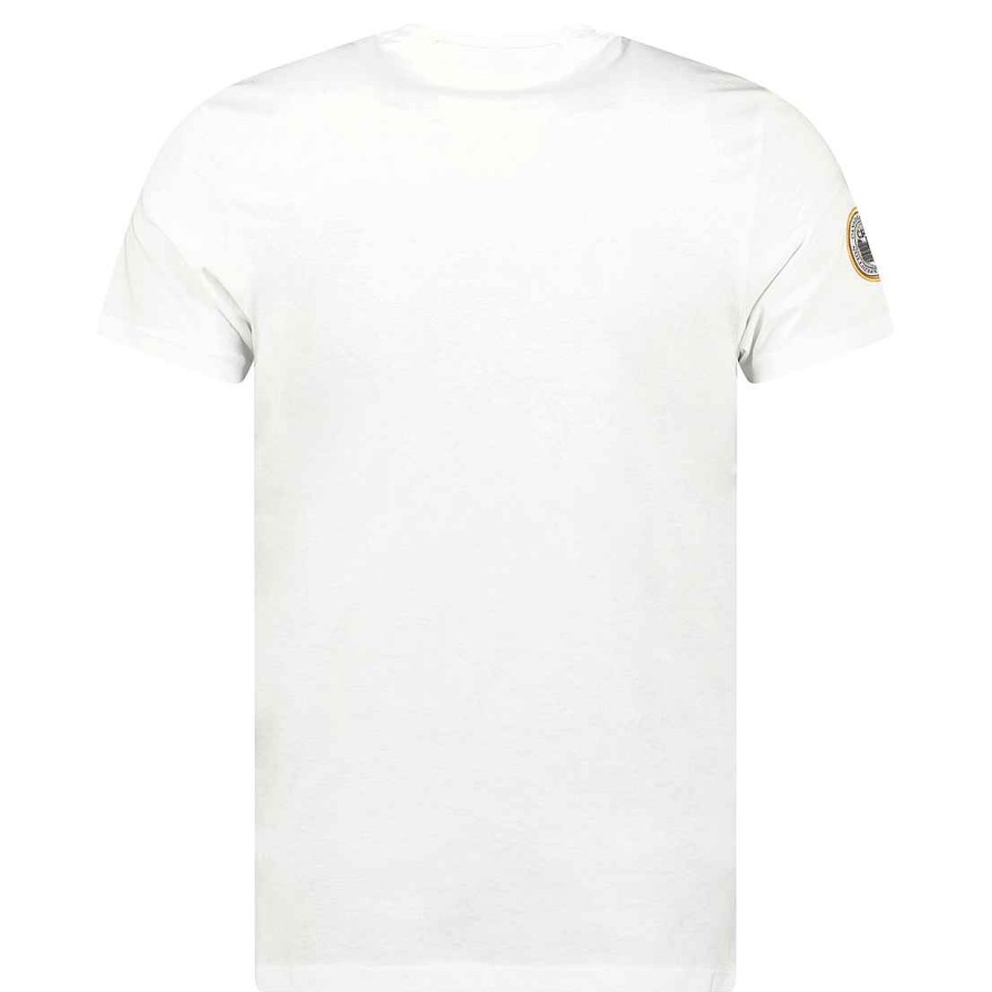 Man Canadian Peak T-Shirt | Jitcheneak White Rm Men 235