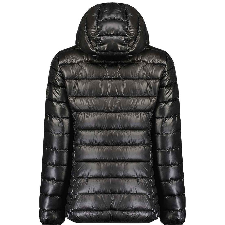 Girl Canadian Peak Jacket | Colombiana Hood Black Girl 096