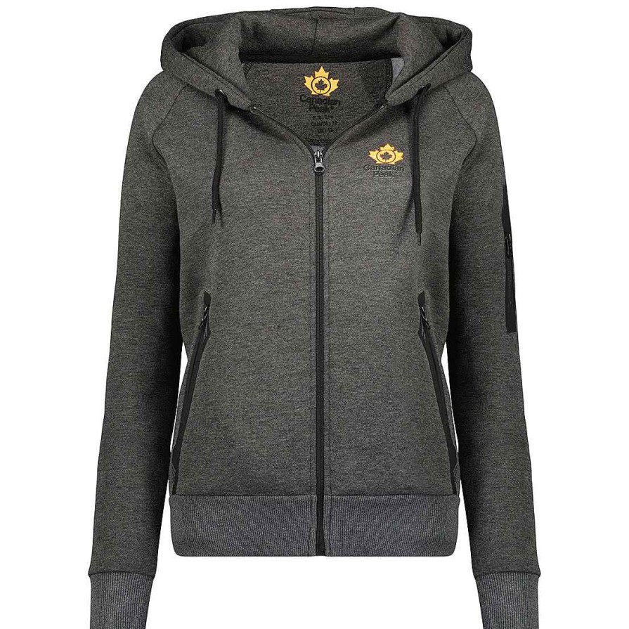 Women Canadian Peak Sweat | Fabiola D-Grey Lady Bs4 Cp 100