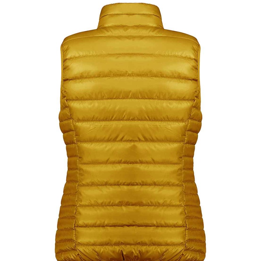 Women Canadian Peak Vest | Annemai Vest Basic Ocher Mt Lady 096