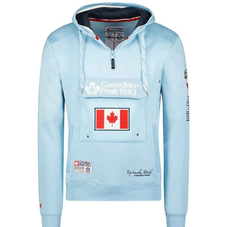 Boy Canadian Peak Sweat | Galapagos Sky Blue Cp Boy 054 Pop