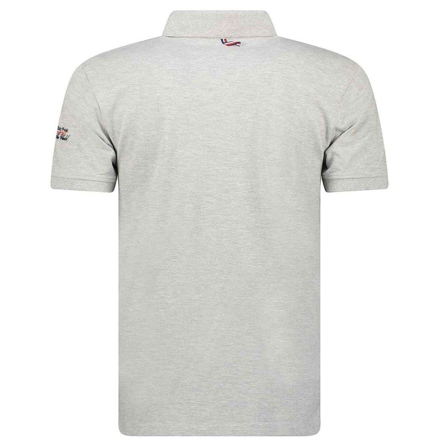 Man Canadian Peak Polo | Krooseak B.Grey Men 235