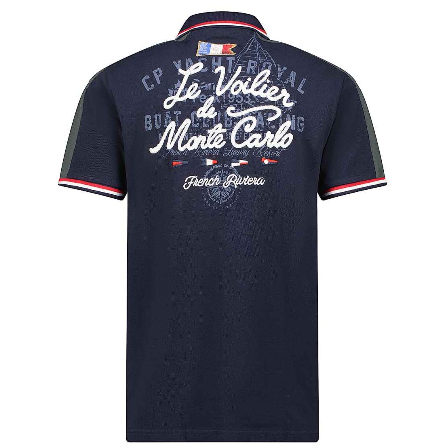 Man Canadian Peak Polo | Kalvineak Navy Rm Men 254