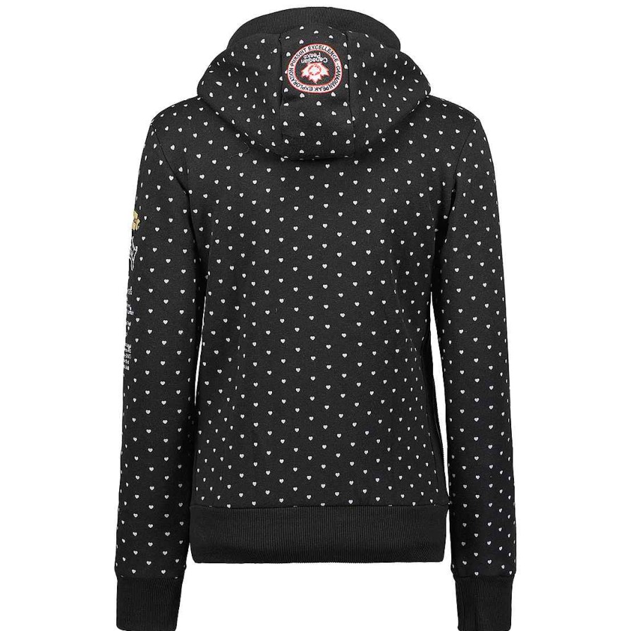 Women Canadian Peak Sweat | Gyrelle Coeur Black Lady 100 Rm