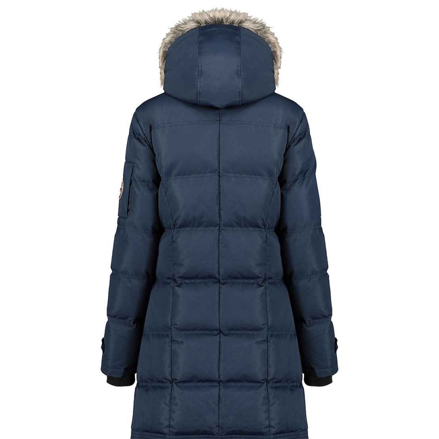 Girl Canadian Peak Parka | Axelus Navy Girl 070