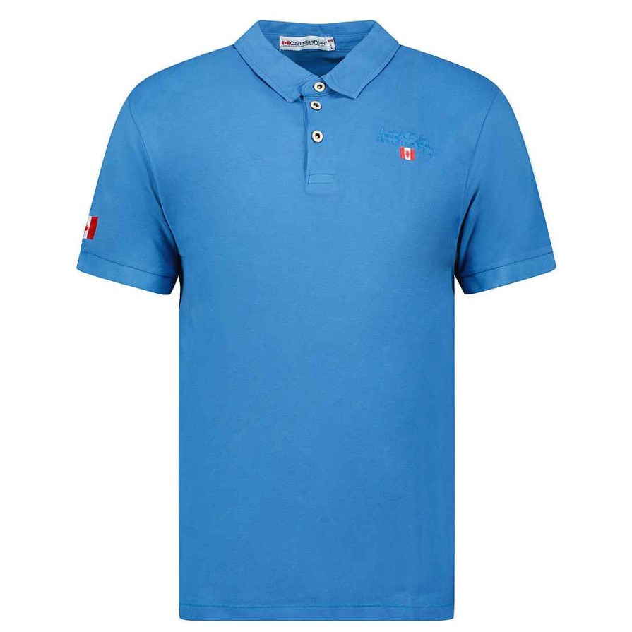 Man Canadian Peak Polo | Karseak Blue Rm Men 249