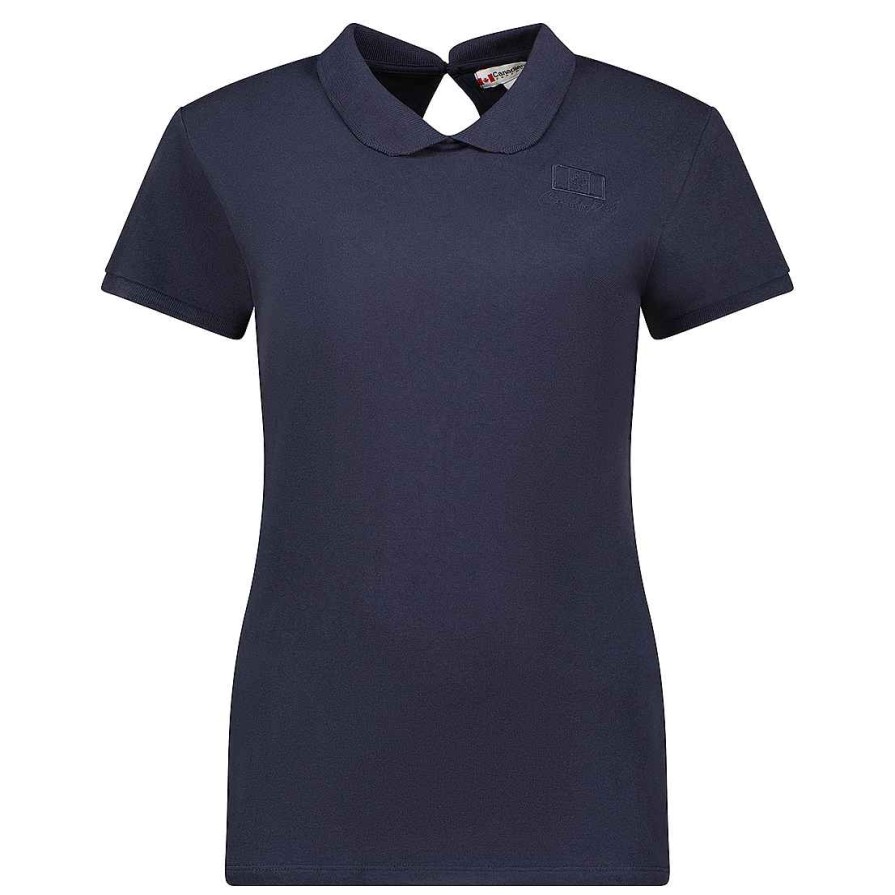 Women Canadian Peak Polo | Koctaileak Navy Rm Lady 419