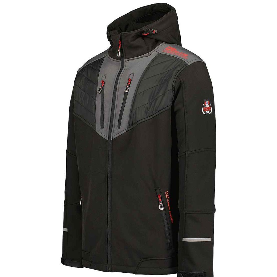 Man Canadian Peak Soft Shell | Tarkneak Black Rm Men 009