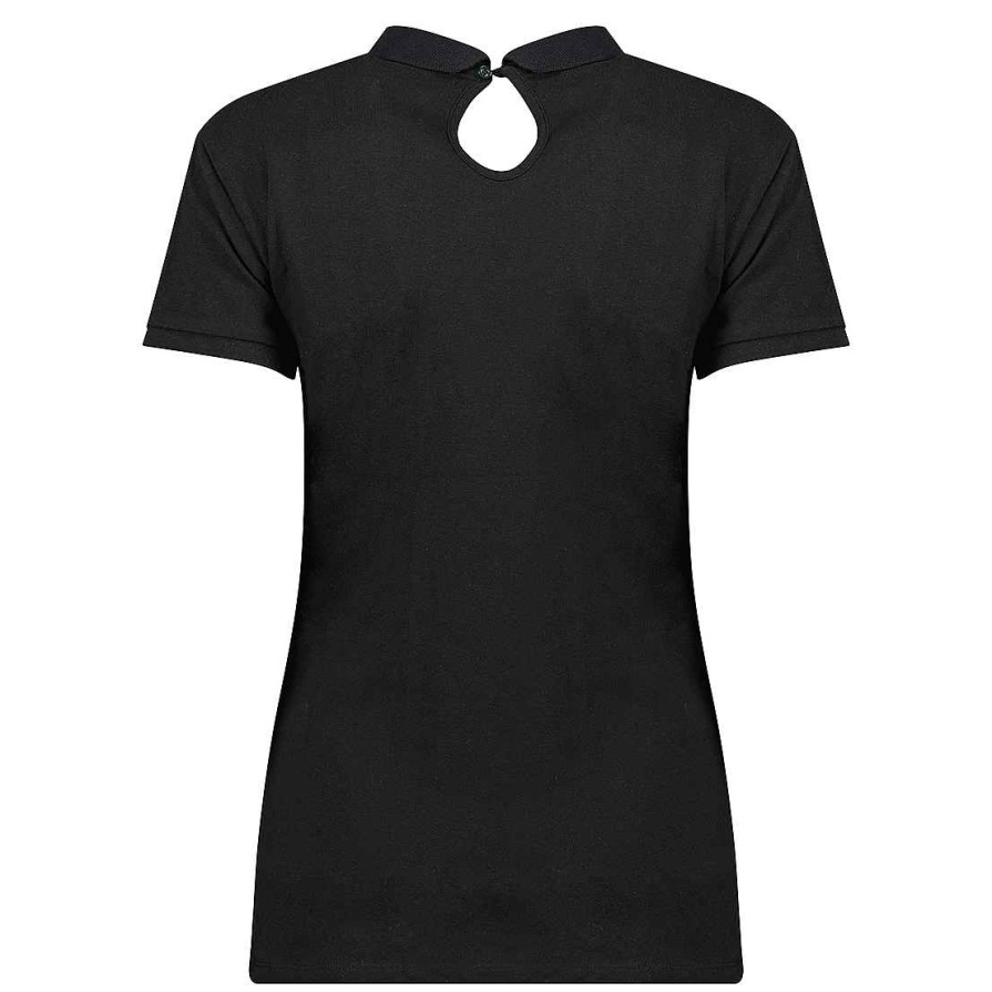 Women Canadian Peak Polo | Koctaileak Black Rm Lady 419