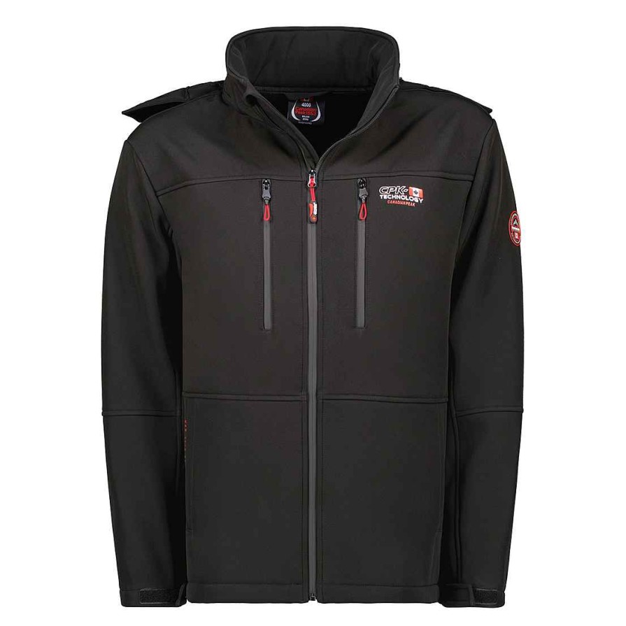 Man Canadian Peak Soft Shell | Timmexeak Black Rm Men 056