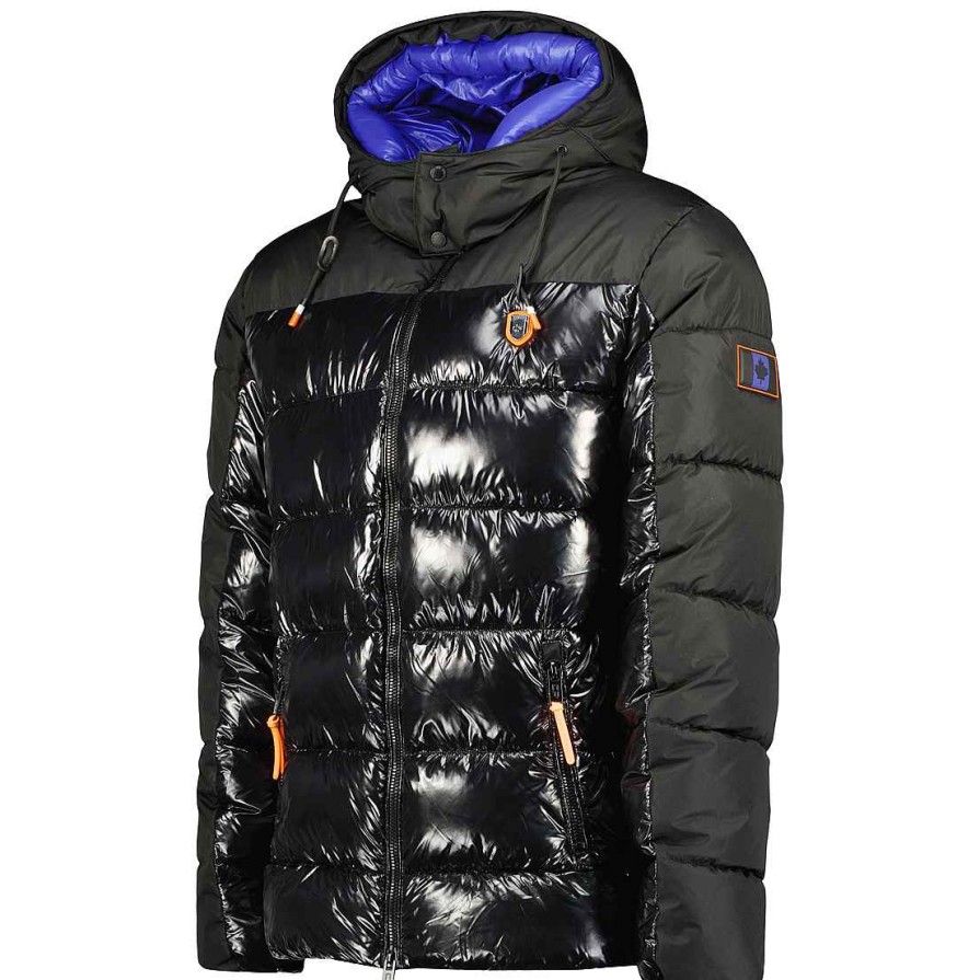 Man Canadian Peak Jacket | Adventeak Black Men 068