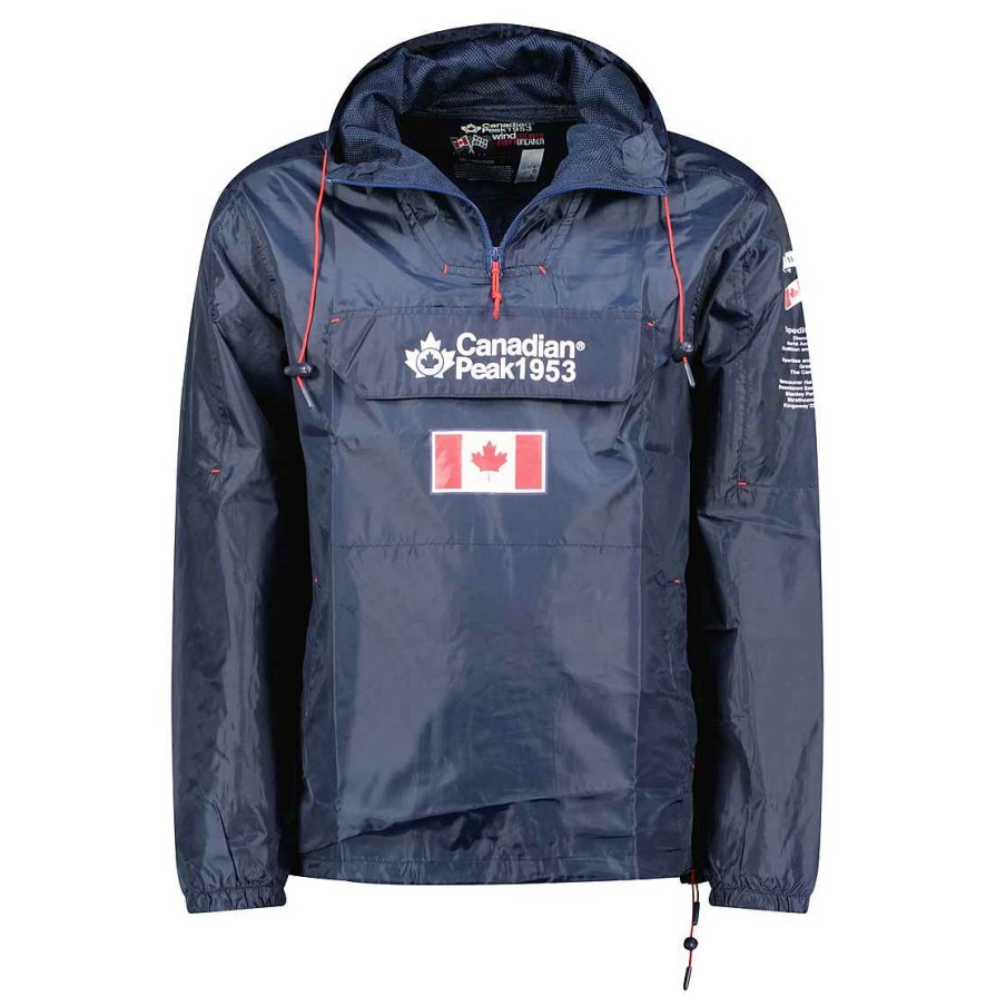 Man Canadian Peak Spring Jacket | Butaneak Navy Rm Men 244