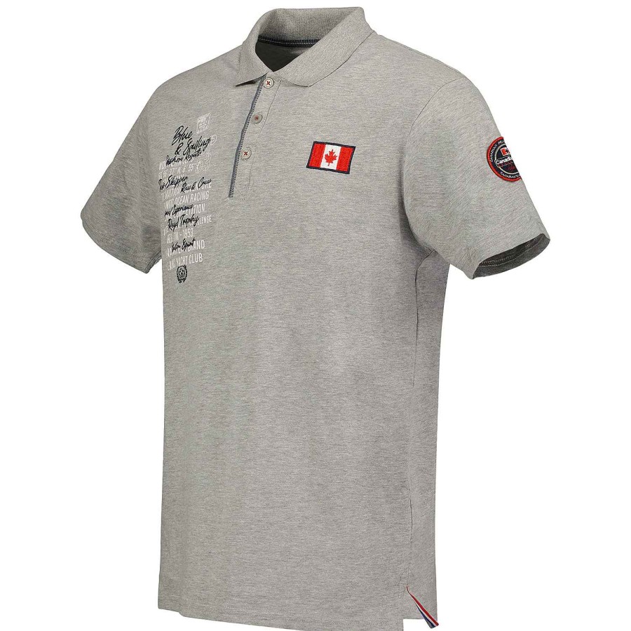 Man Canadian Peak Polo | Kancreak Bgrey Rm Men 254