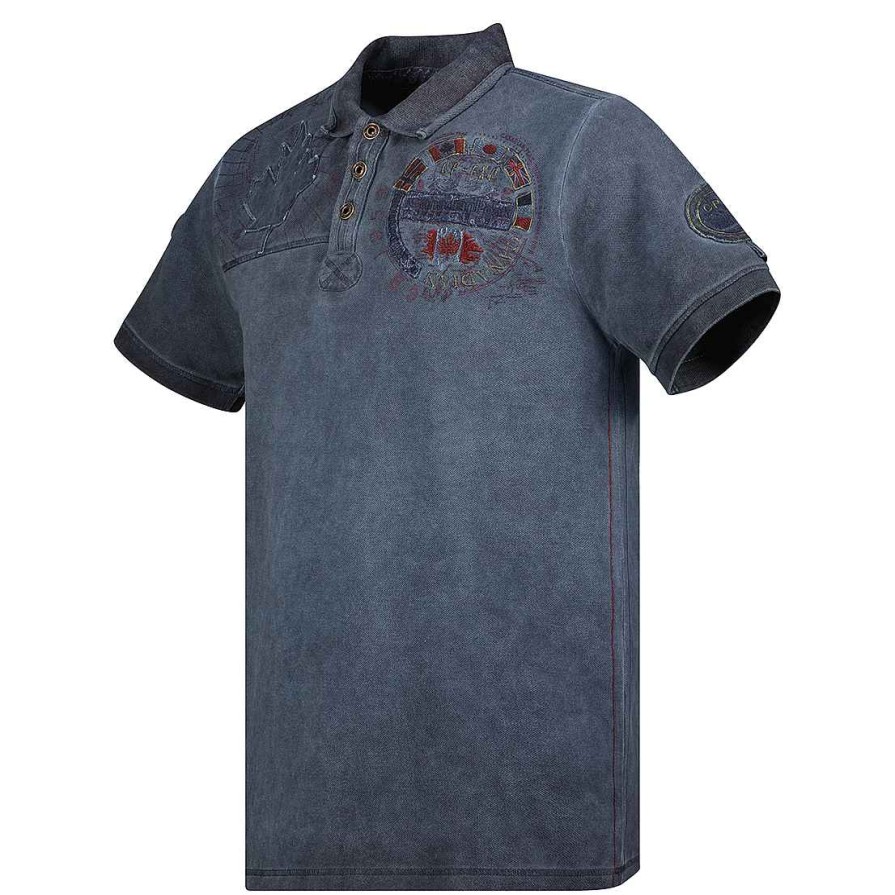 Man Canadian Peak Polo | Kinflateak Navy Rm Men 254