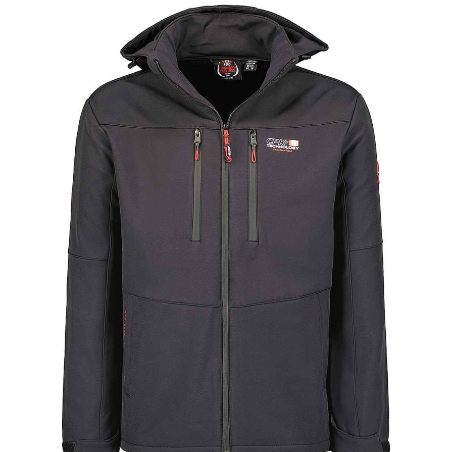 Man Canadian Peak Soft Shell | Timmexeak Navy Rm Bs Men 068