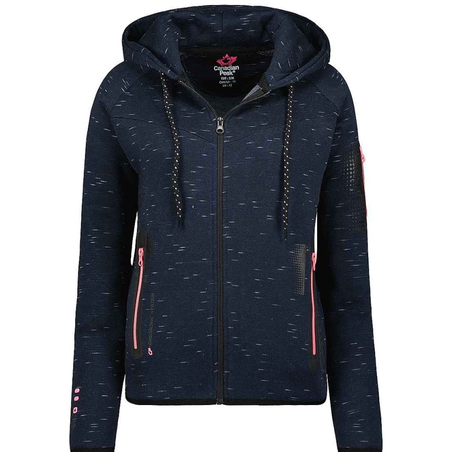 Women Canadian Peak Sweat | Fanatic Navy Lady Bs2 Cp 100