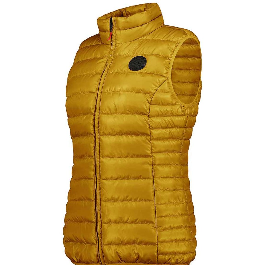 Women Canadian Peak Vest | Annemai Vest Basic Ocher Mt Lady 096