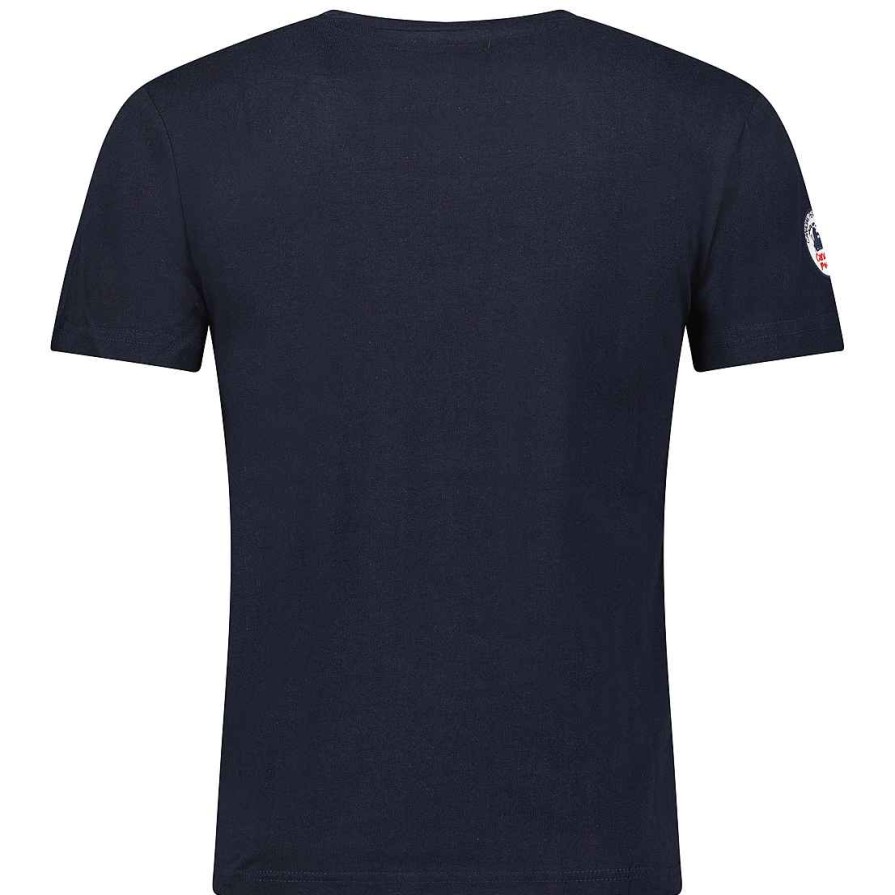 Boy Canadian Peak T-Shirt | Baffeak Boy Navy 100 B64