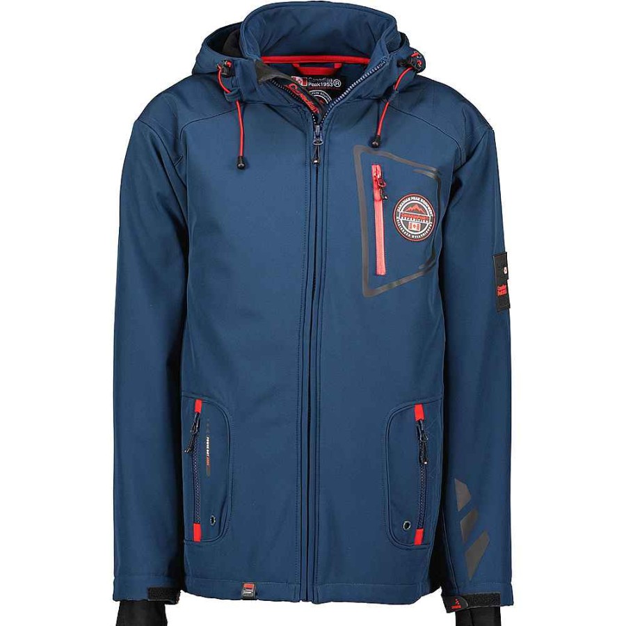 Man Canadian Peak Soft Shell | Tacibeak Navy Rm Men 009