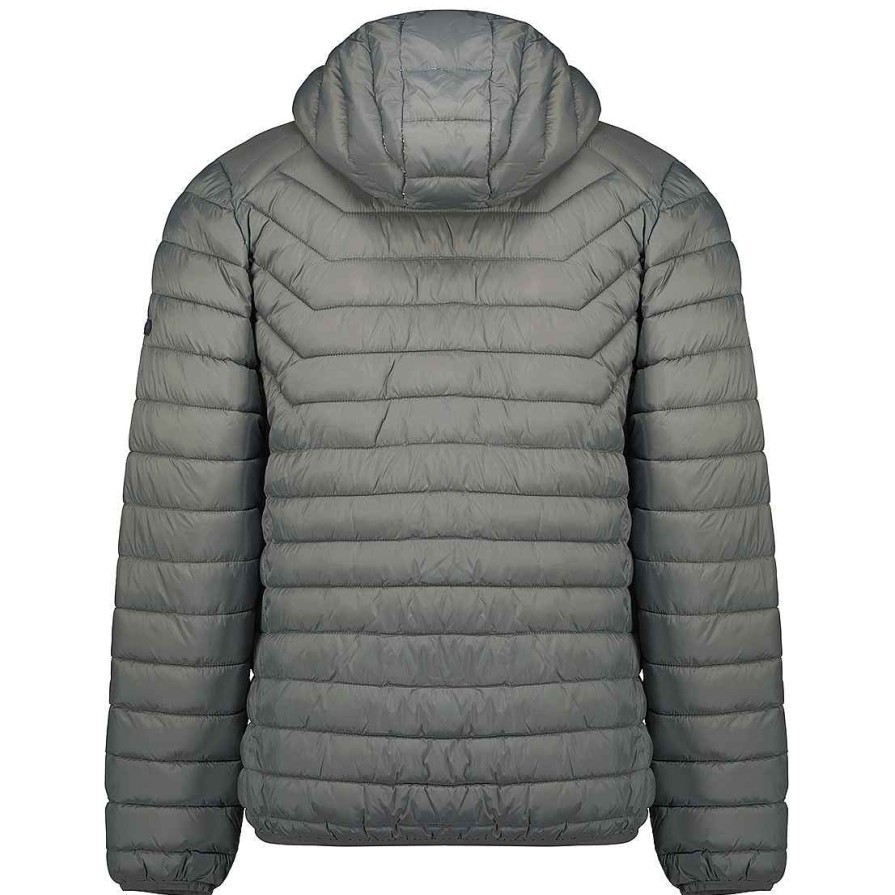 Man Canadian Peak Jacket | Astoneak Hood Dgrey Men 054