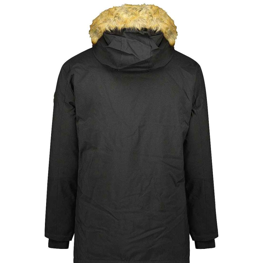 Man Canadian Peak Parka | Bagweak Black Cp Rm Men 001