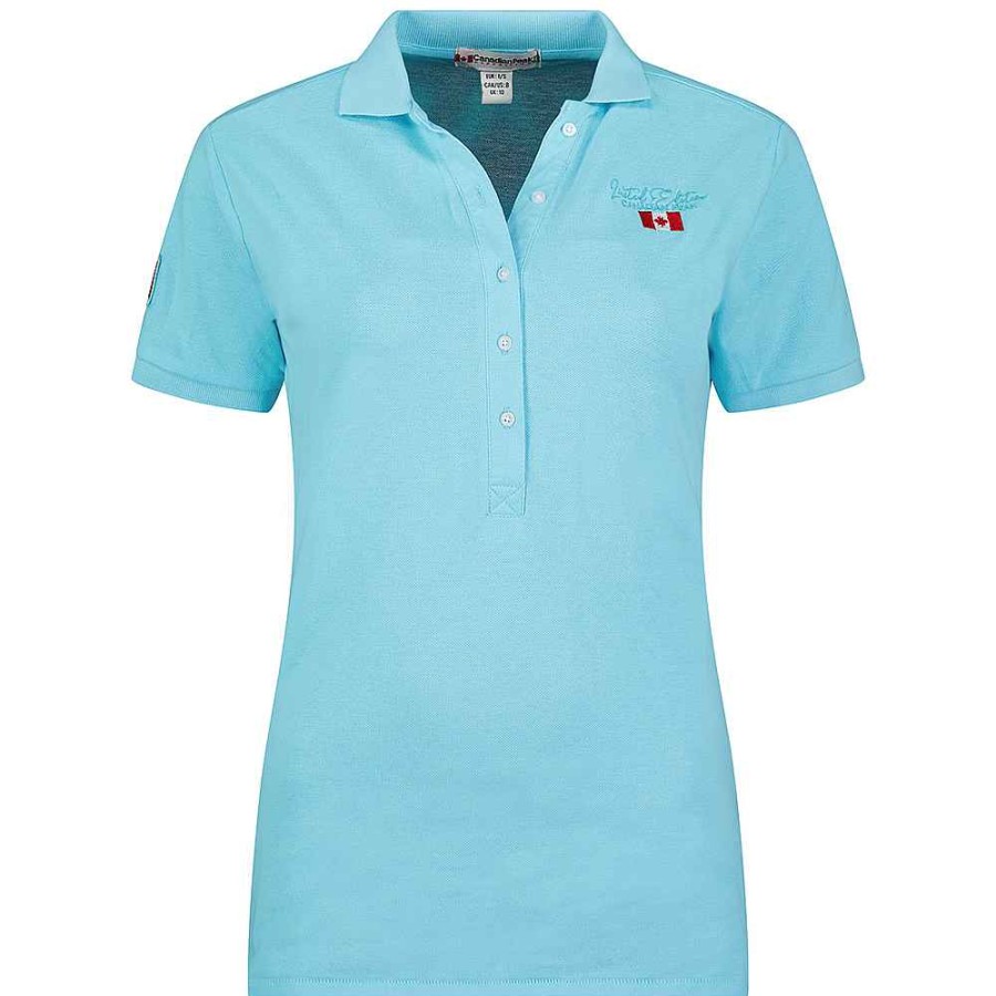 Women Canadian Peak Polo | Kellyeak Sky Blue Rm Lady 419