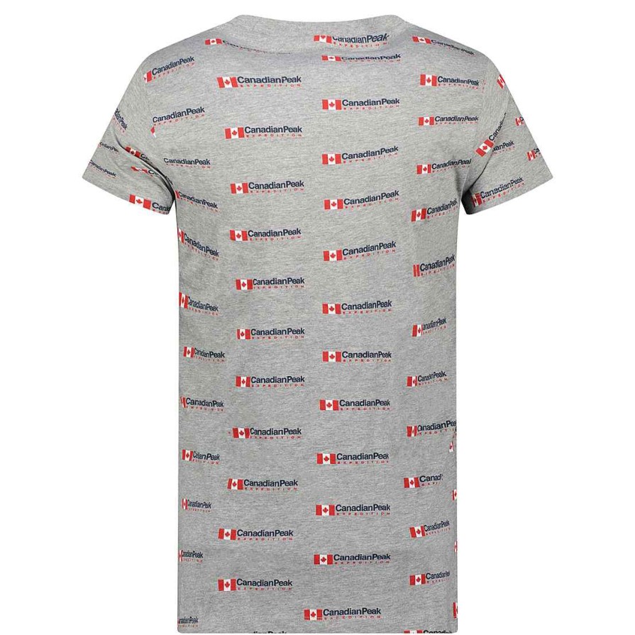 Man Canadian Peak T-Shirt | Jabarieak Bgrey Rm Men 249